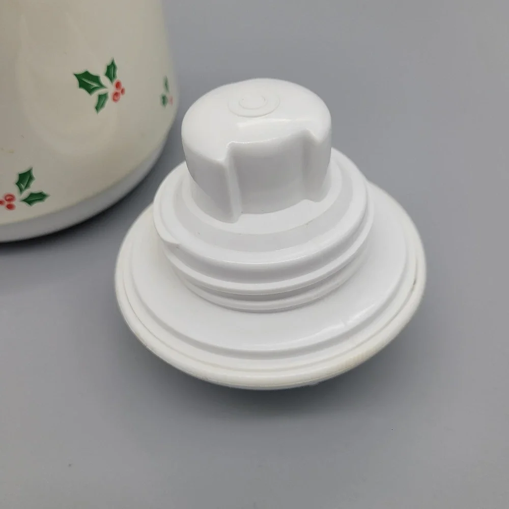 Vintage Corning Thermique 1 QT‎ Insulated Carafe Pitcher Christmas
